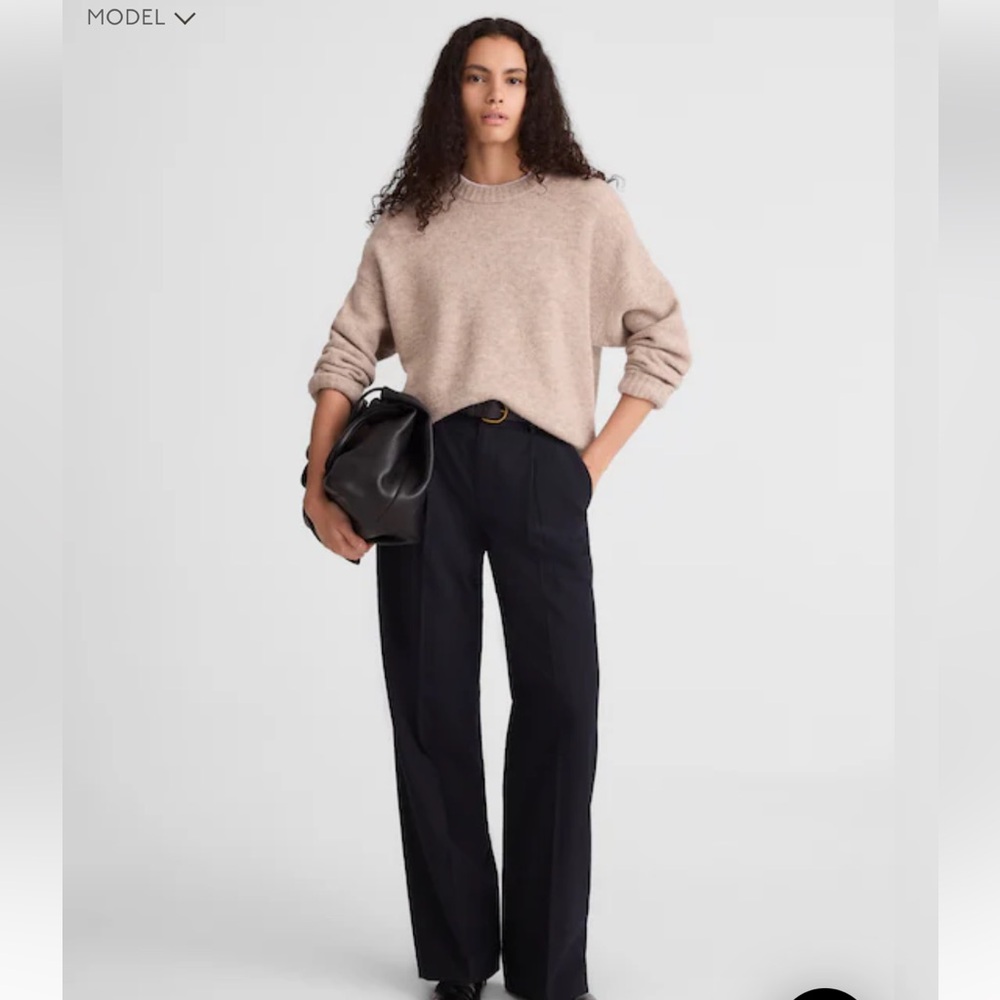 CloudSoft Drop-Shoulder Crewneck Sweater
Hthr Oatmeal - Picture 3 of 5
